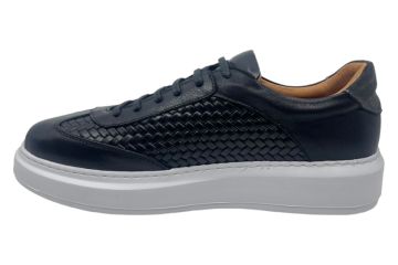 Deri-G Siyah Örgü Sneakers D-019-2SORG