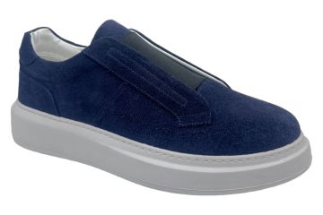 Deri-G Lacivert Süet Sneakers D-029-1LCS