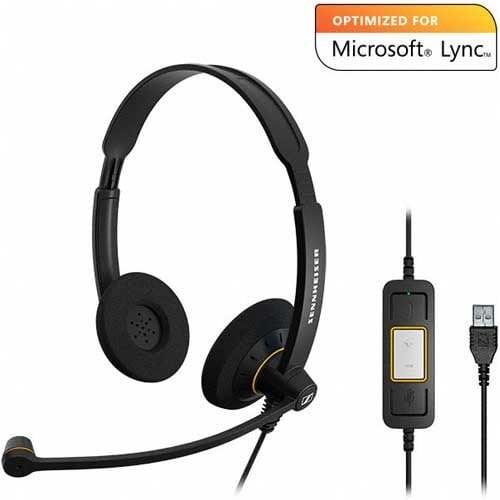 EPOS SC 60 USB ML Çift Taraflı Taçlı USB Kablolu UC Kulaklığı