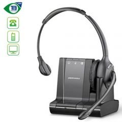 Plantronics W710 Tek Taraflı Taçlı PC Mobil Telefon ve Masaüstü Telefon Destekli Kablosuz Kulaklık