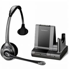 Plantronics W710 Tek Taraflı Taçlı PC Mobil Telefon ve Masaüstü Telefon Destekli Kablosuz Kulaklık