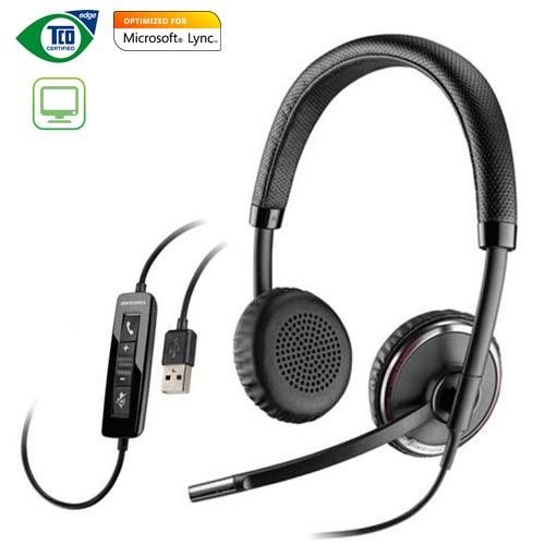 Plantronics Blackwire C520-M Çift Taraflı Taçlı Üst Seviye Usb Kulaklık