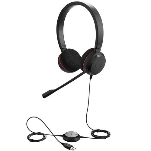 Jabra Evolve 20 UC Duo Usb Kablolu Kulaklık