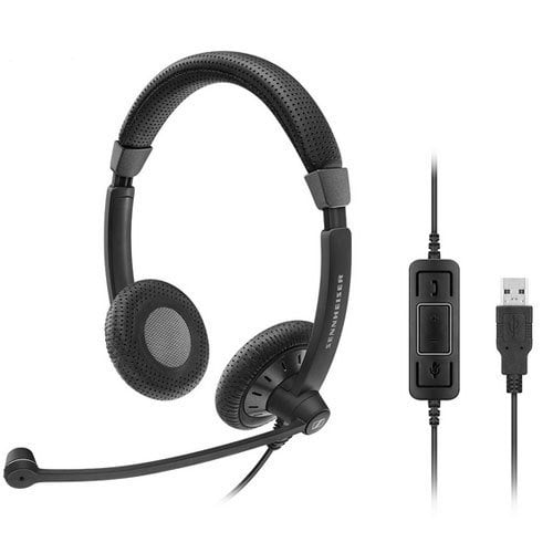 EPOS SC 70 USB CTRL Çift Taraflı Taçlı USB Kablolu UC Kulaklığı