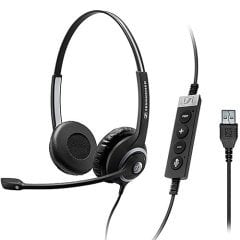 EPOS SC 260 USB CTRL II Çift Taraflı Taçlı USB Kablolu HD Ofis Kulaklığı