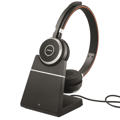 Jabra Evolve 65 Duo USB NC MS (ŞARJ ÜNİTELİ)