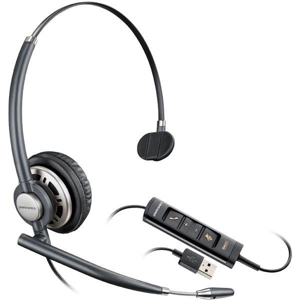 Plantronics ENCOREPRO HW715-USB Tek Taraflı Taçlı Kulaklık