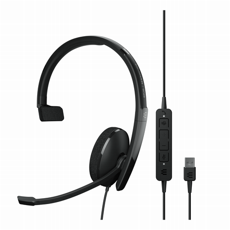 EPOS Adapt 130 Kulak Üstü Ofis Kulaklığı (USB)