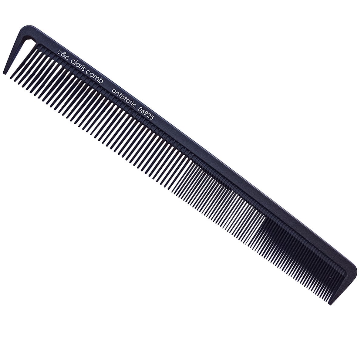 Claris Comb 06925 Antistatic Carbon Collectioan Çift Yönlü Tarak