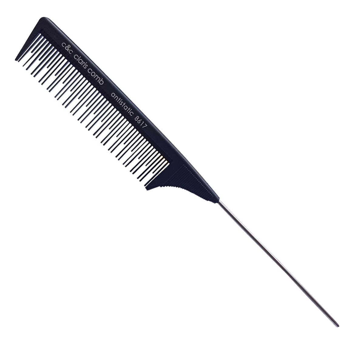 Claris Comb 8617 Antistatic Carbon Collectioan Şiş Tarak