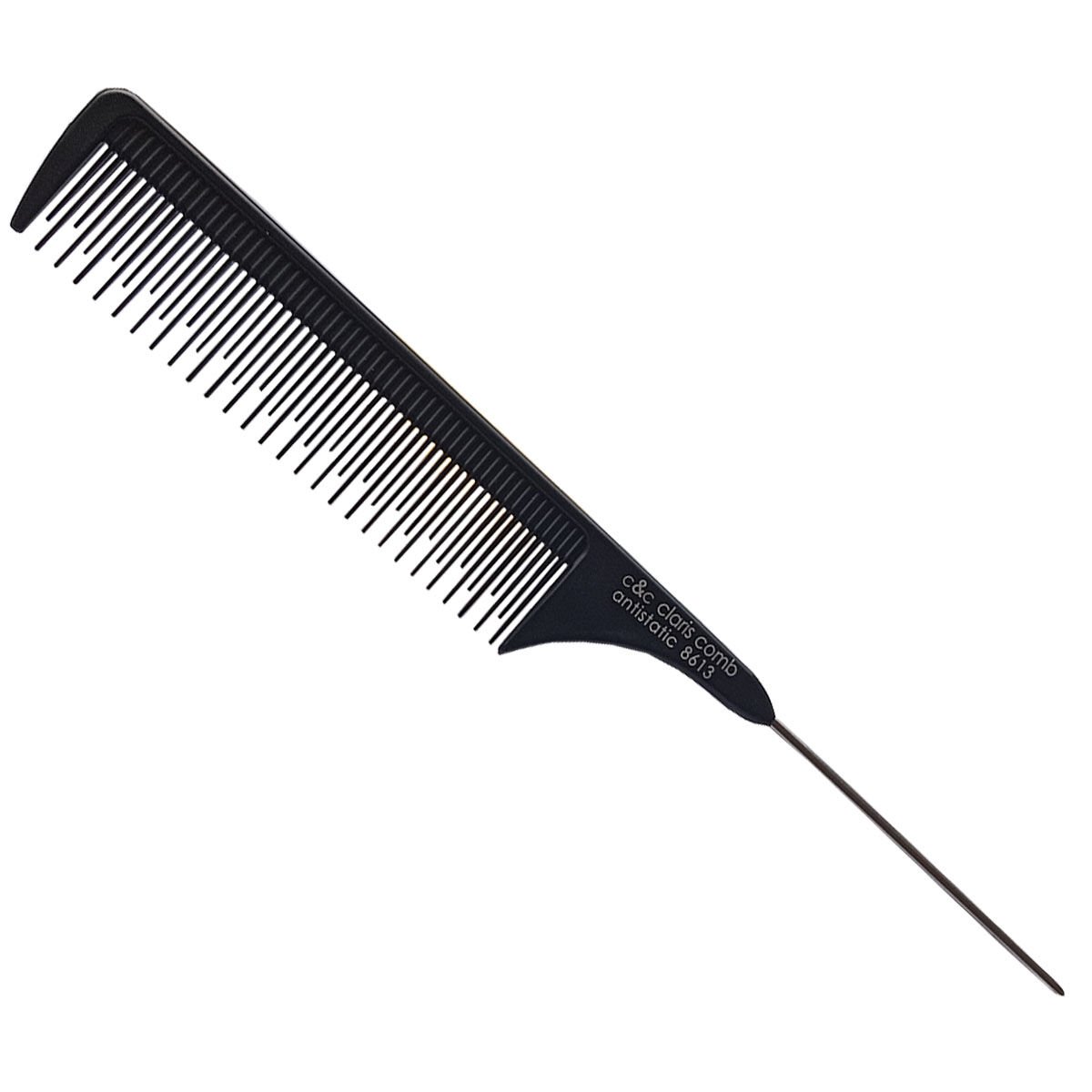 Claris Comb 8613 Antistatic Carbon Collectioan Şiş Tarak