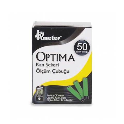 Optima Şeker Ölçüm Stribi 50 Adet