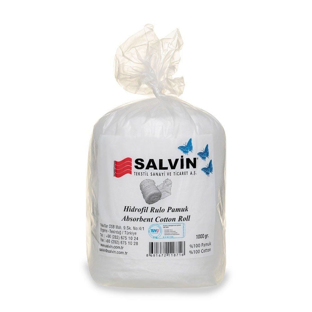 Salvin Rulo Pansuman Hidrofil Pamuk 1KG