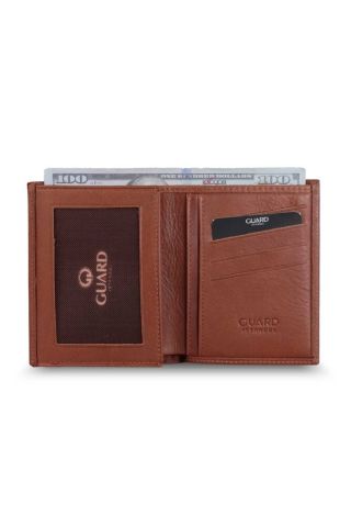 Guard Taba Çapraz Kart Bölmeli Derİ Erkek Cüzdanı