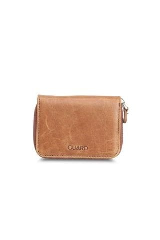 Guard Antik Taba Mini Unisex Bozuk Paralıklı Cüzdan