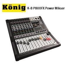 König K-8 P800 FX 8 Kanal Power Mikser
