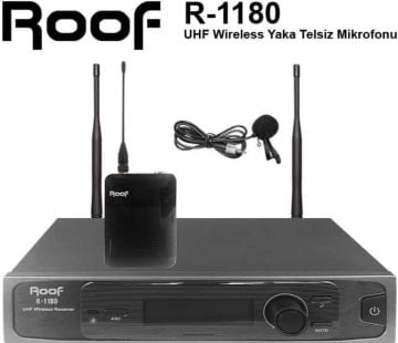 Roof R-1180Y UHF Telsiz Mikrofon (1 Y)
