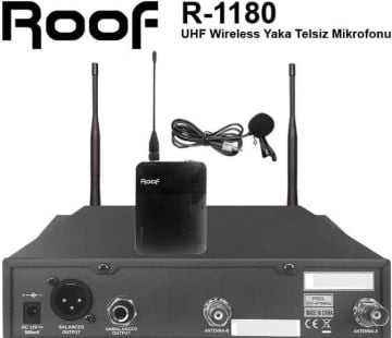 Roof R-1180Y UHF Telsiz Mikrofon (1 Y)