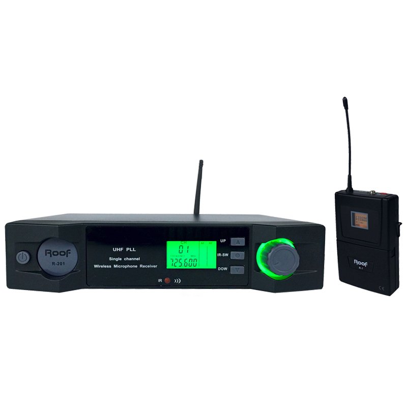 Roof R-201 Uhf Yaka Telsiz Mikrofon