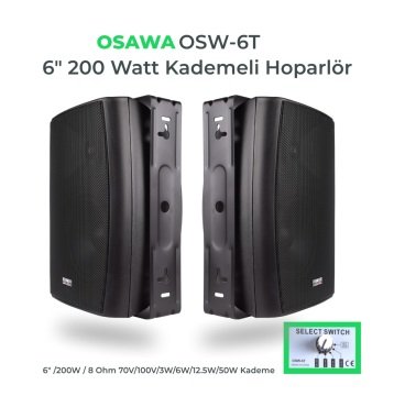 Osawa OSW-6TS 16 cm Trafolu Kabin Hoparlör