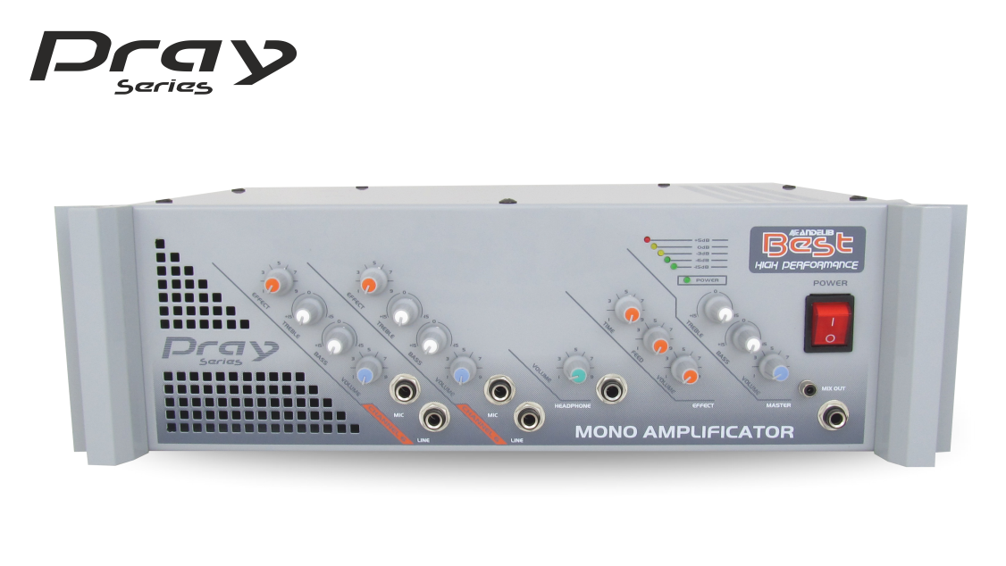 ANPR2400 Stereo Mixer Amplifikatör