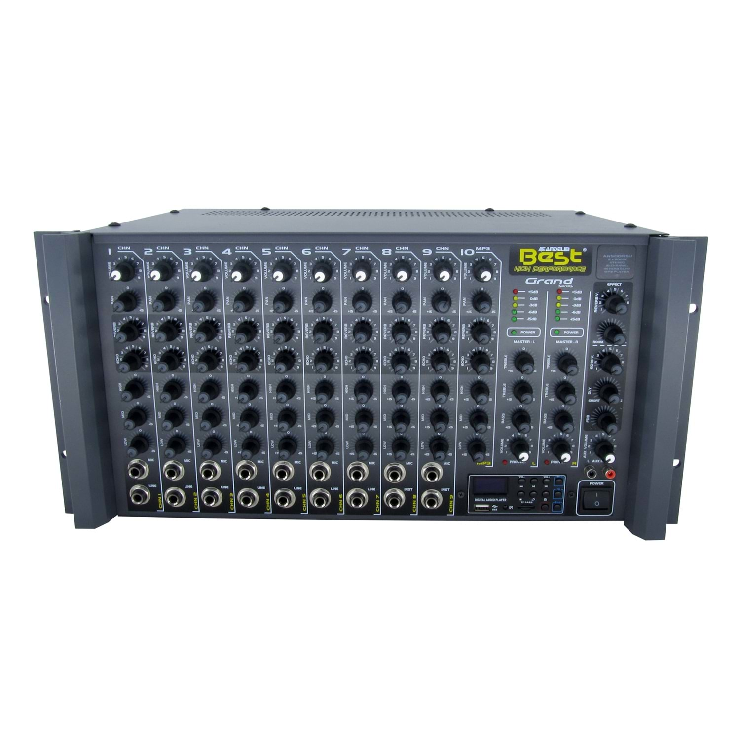 AN500RSUT2 Stereo Mixer Amplifikatör