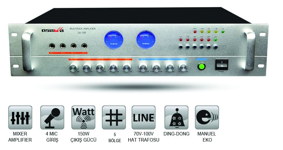 JA 150 150W HAT TRAFOLU ANFİ