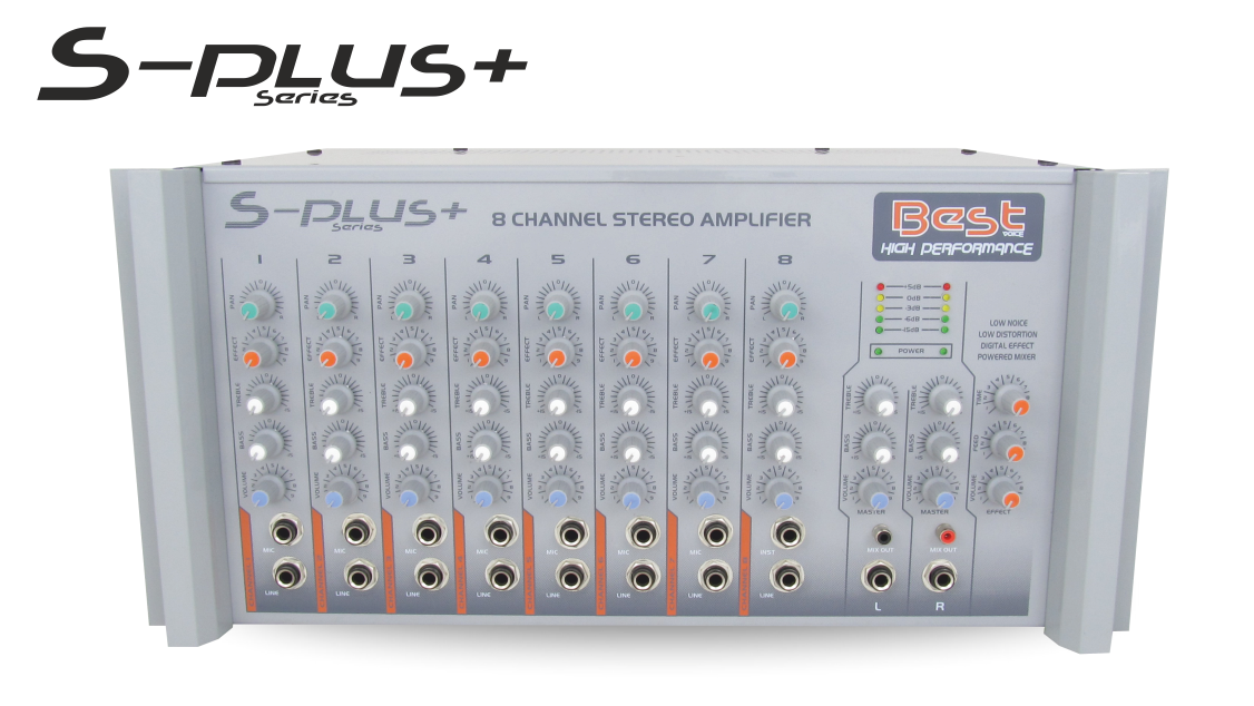 AN300ST2 Stereo Mixer Amplifikatör