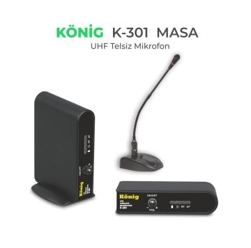 König K–301 MASA UHF MİKROFON