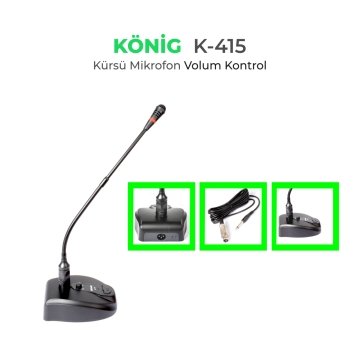 K–415 KÜRSÜ MİKROFON