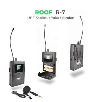 R–7 UHF MIKROFON UHF TELSIZ YAK