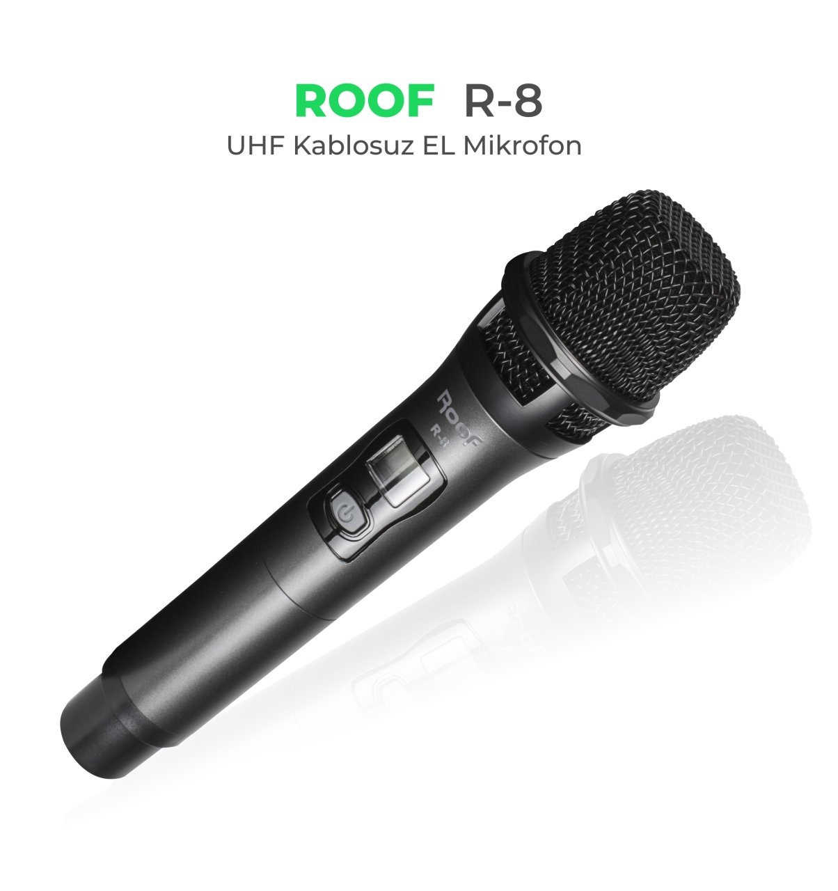 R–8 UHF MKROFON UHF TELSİZ EL
