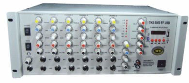 TKS 6400 EF/ 6 KANAL MİKSERLİ AMPLİFİKATÖR