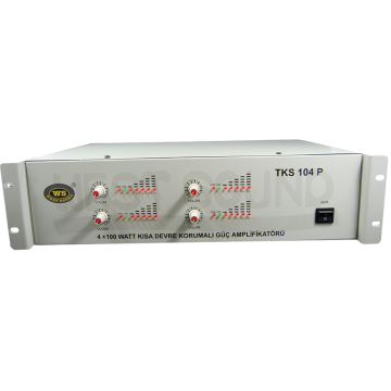 TKS 104 4X100 P WATT GÜÇ AMPLİFİKATÖR