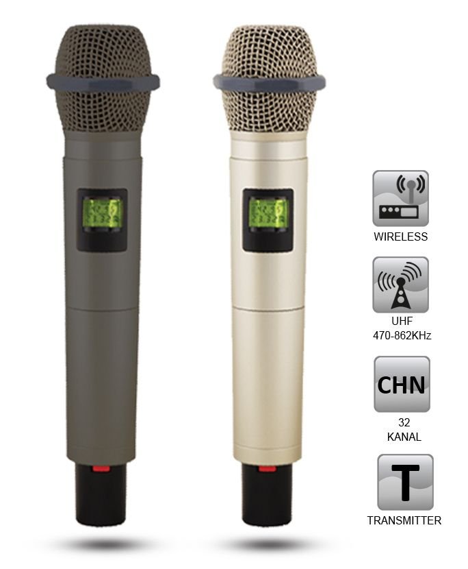 Roof R-5 UHF Kablosuz EL Mikrofon