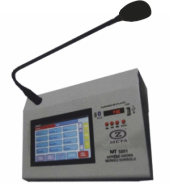 MT 5001 ADRESLİ ANONS KONTROL ÜNİTESİ (TÜBİTAK PROJE DESTEKLİ ÜRÜN)