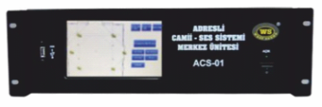 ACS 01 CAMİ ADRESLİ SES SİSTEMİ MERKEZ ÜNİTESİ (TUBİTAK PROJE DESTEKLİ ÜRÜN )