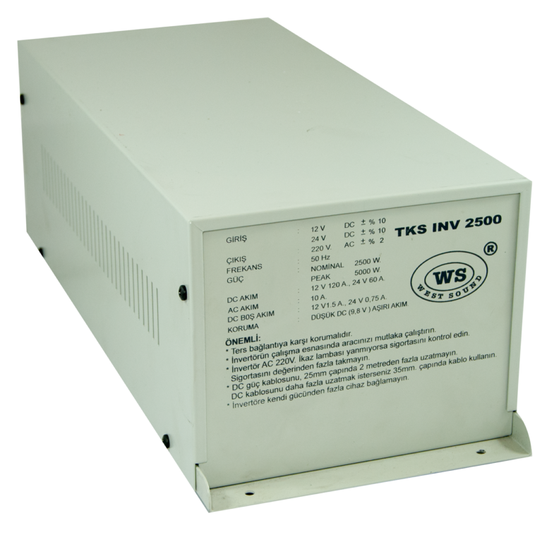 TKSINV 2500 DC 12 / 24 V İNVERTÖR (ARAÇ TİPİ)