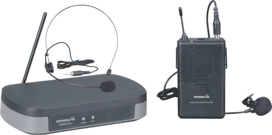 OSW 810 Y Kablosuz VHF Telsiz Mikrofon