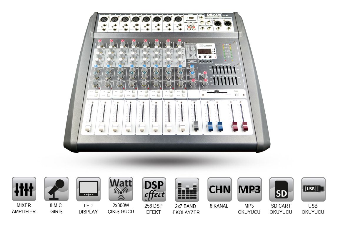 CM 8XS Mixer