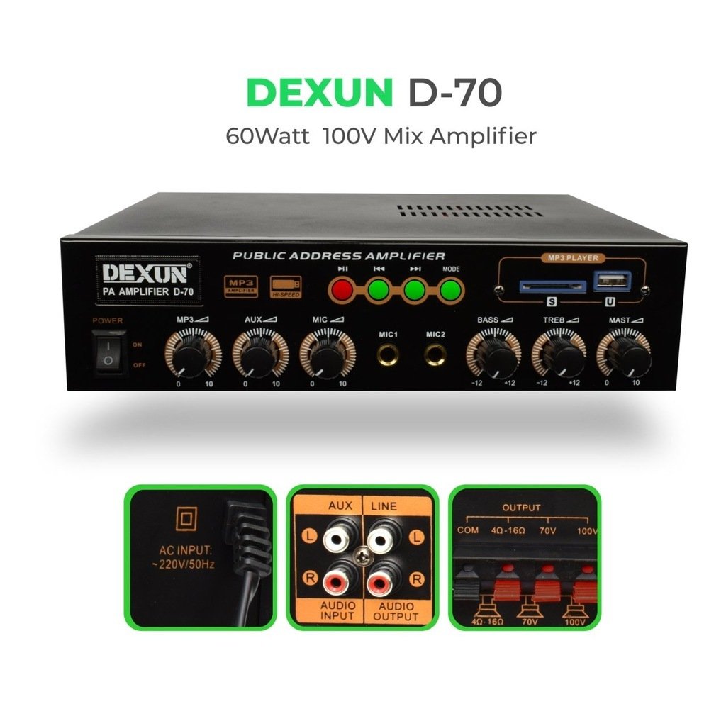 DEXUN D-70 AMFİ