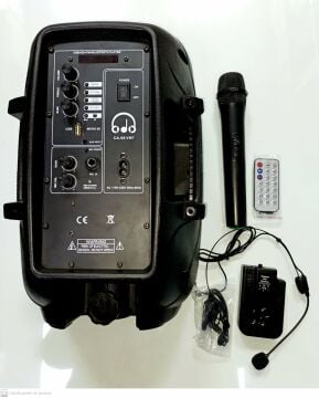ODO CA-08 VHF 8 İnç 200W Taşınabilir Hoparlör Sistemi