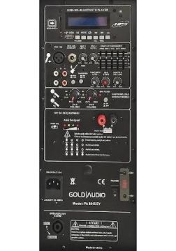 Gold Audio PA 8815 EY 15'' Taşınabilir Amfi - El+Yaka