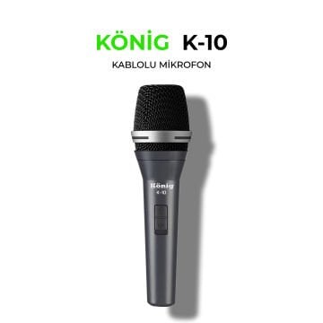 KÖNİG K-10 KABLOLU MİKROFON