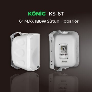 KÖNİG KS–6T SÜTUN HOPARLÖR MAX 180 WATT
