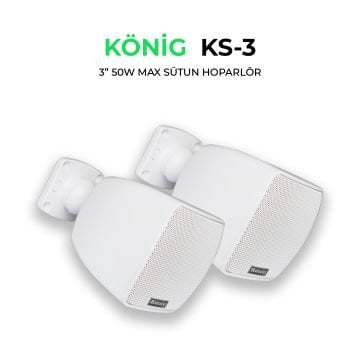 KÖNİG KS–3 3" Hoparlör 50W