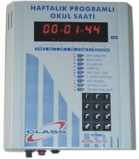 LİMİT AUDİO PS-724 HAFTALIK PROGRAMLI OKUL SAATİ