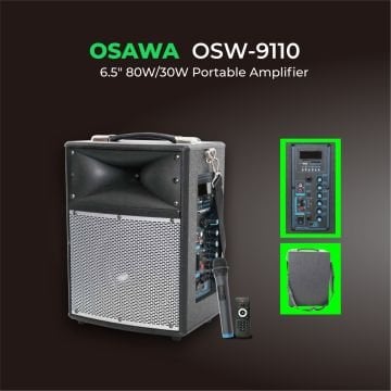 Osw-9110 Taşınabilir Portatif Seyyar Ses Sistemi