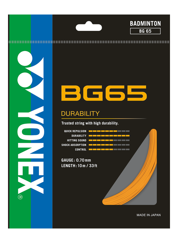 BG65 10m Badminton Kordajı - Turuncu | Yonex