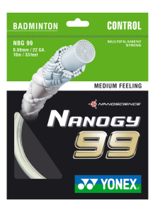 Nanogy 99 10m Badminton Kordajı - Beyaz | Yonex Badminton Kordajı